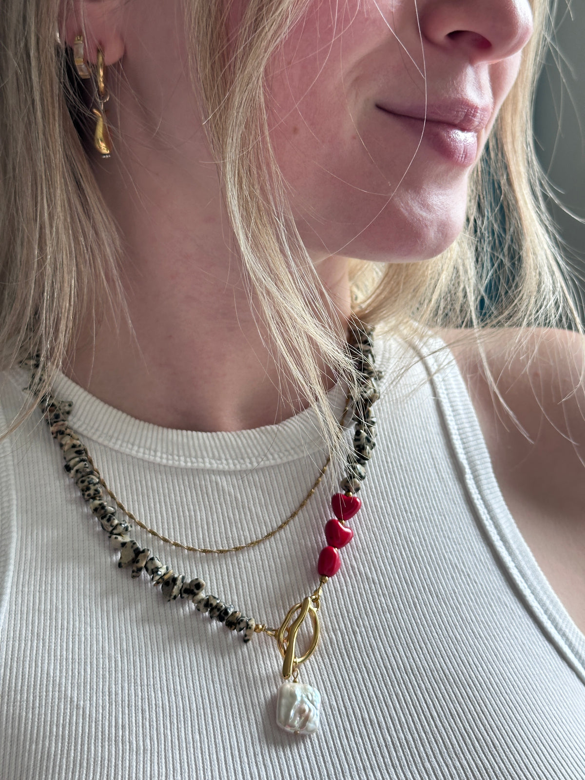 Perlenkette „Love“