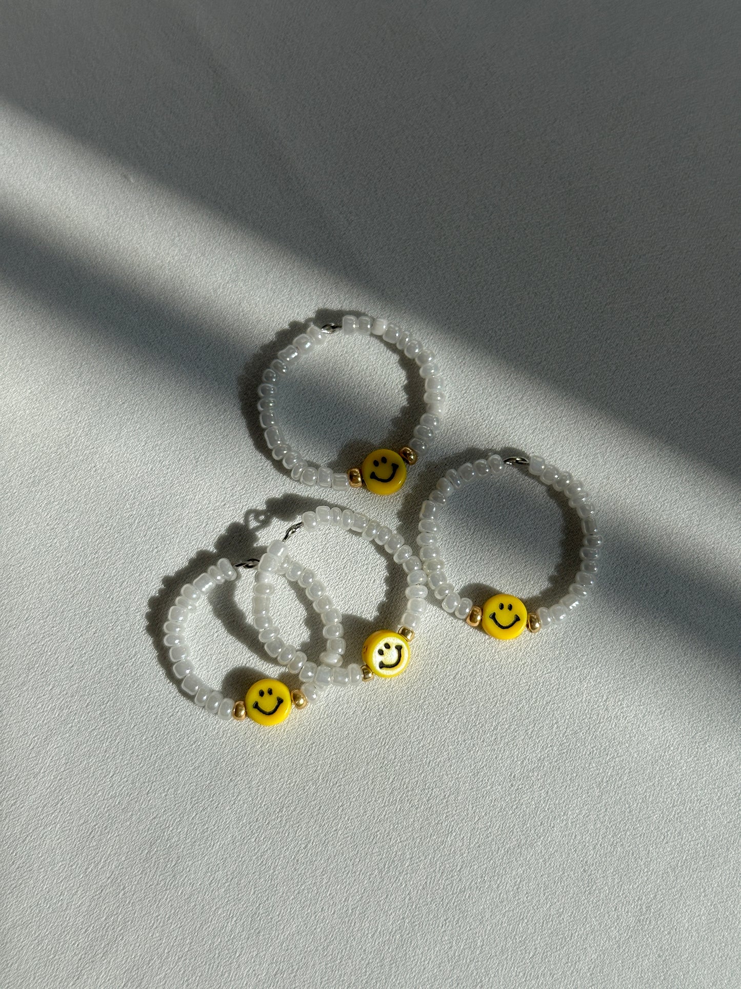 Perlenring „Smiley“